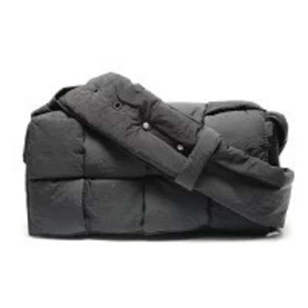 Bottega Veneta Padded Tech Cassette Shoulder Bag Black